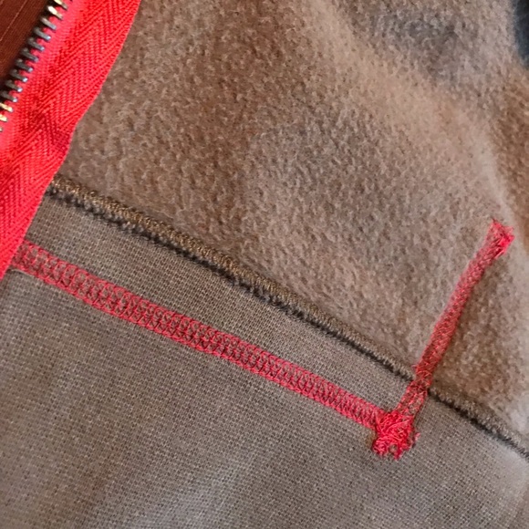 Vintage 1990’s Element Short Sleeve Zip Up Hoodie, Printing and Appliqué S/M - Picture 6 of 11